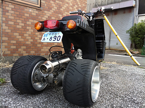 ジャイロXカスタム後方