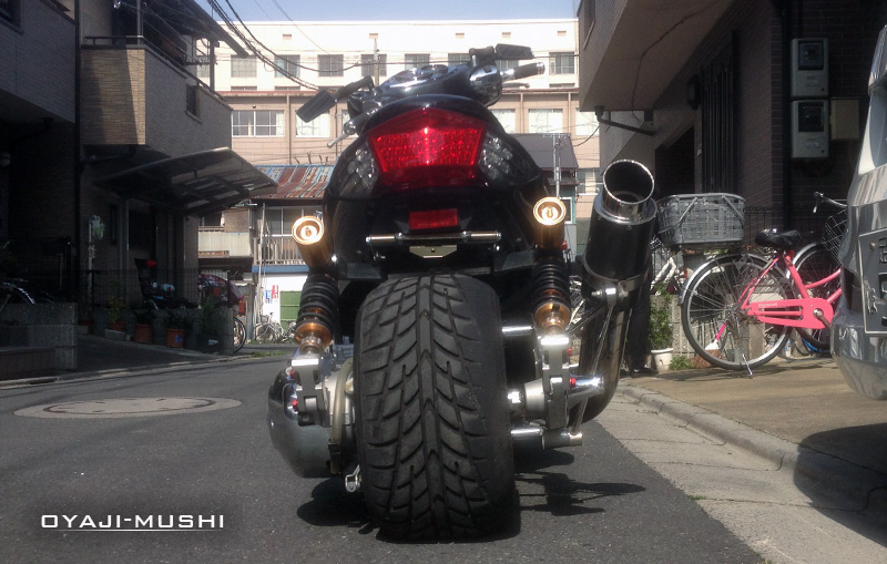 シグナスX極太タイヤ